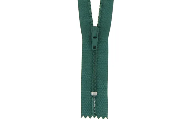 Milward Nylon Dress & Skirt Closed End Zips Bottle Green