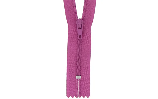 Milward Nylon Dress & Skirt Closed End Zips Cerise