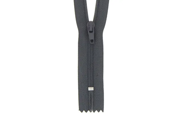 Milward Nylon Dress & Skirt Closed End Zips Charcoal