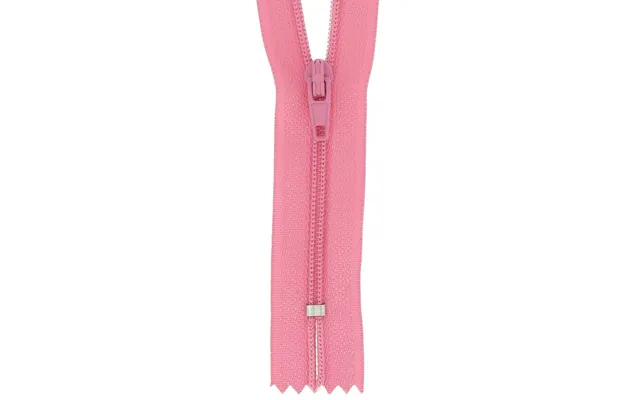 Milward Nylon Dress & Skirt Closed End Zips Coral Pink