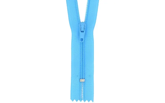 Milward Nylon Dress & Skirt Closed End Zips Dusky Blue