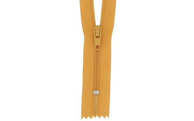 Milward Nylon Dress & Skirt Closed End Zips Gold