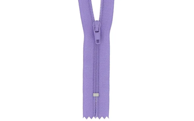 Milward Nylon Dress & Skirt Closed End Zips Lilac