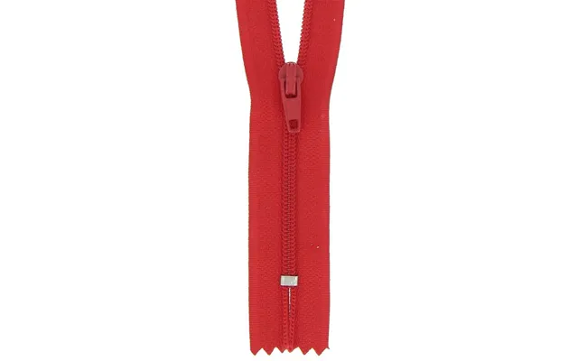 Milward Nylon Dress & Skirt Closed End Zips Red