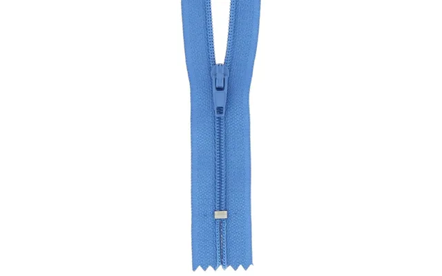Milward Nylon Dress & Skirt Closed End Zips Saxe Blue