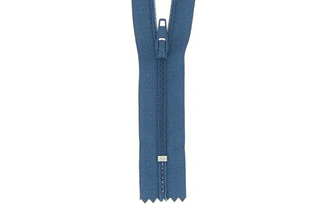 Milward Nylon Dress & Skirt Closed End Zips Slate Blue