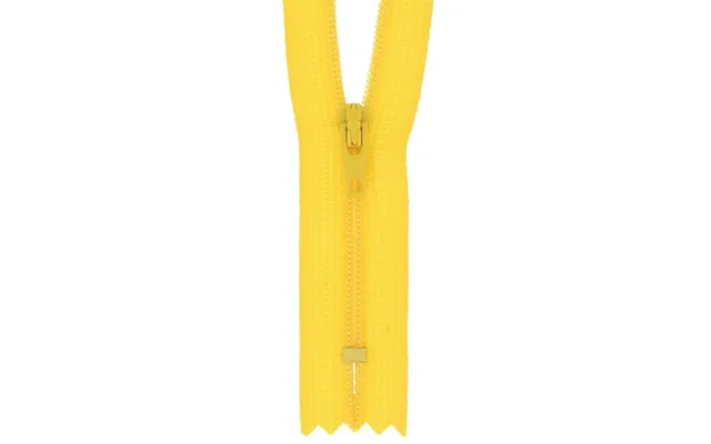 Milward Nylon Dress & Skirt Closed End Zips Yellow Gold