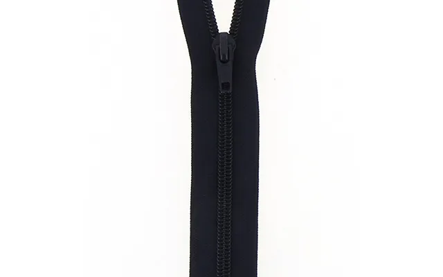 Milward Nylon Open End Zips Dark Navy