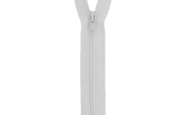 Milward Nylon Open End Zips White