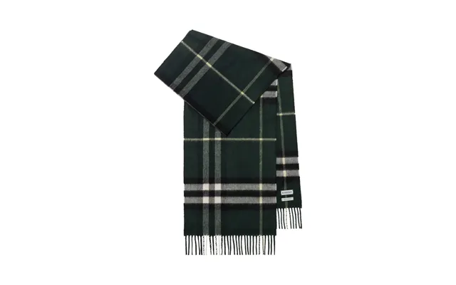 Burberry Giant Cashmere Scarf Green - Os