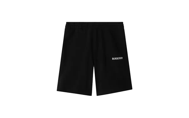 Burberry Men Logo Cotton Shorts Black - L