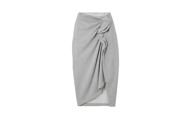Dries Van Noten Hanan Skirt Grey Mel - 34 Fr