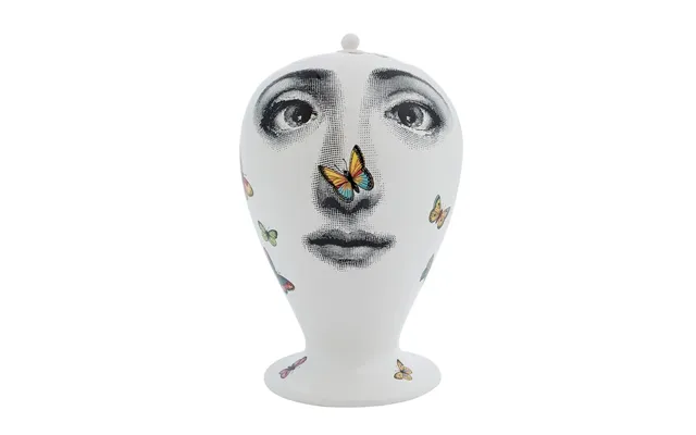 Fornasetti Vase Farfalle Butterflies Face Print Vase - Os
