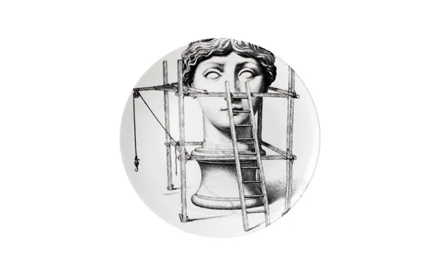 Fornasetti Wall Plate Tema E Variazioni N.200 - B W