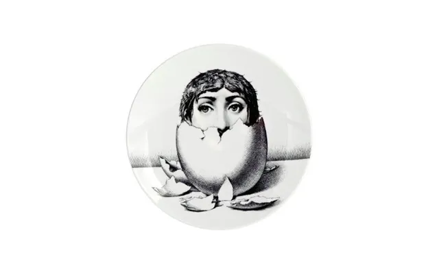 Fornasetti Wall Tema E Variazioni N.258 Plate - B W