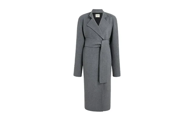 Khaite Women Deena Coat Grey Melange - Xs