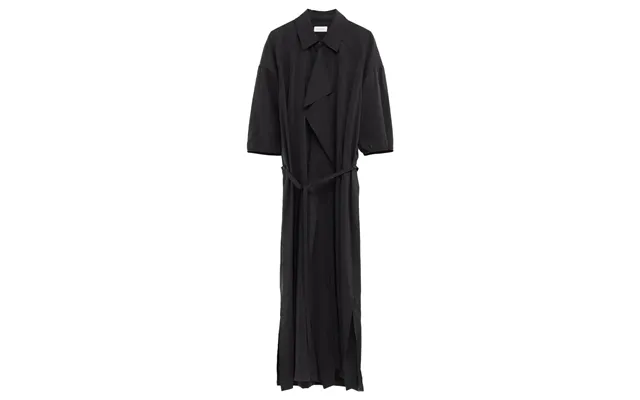 Lemaire Asymmetrical Shirt Dress Black - 38 Fr