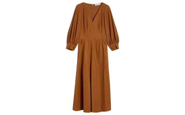 Max Mara Pedaggi Dress Tobacco - 38 It