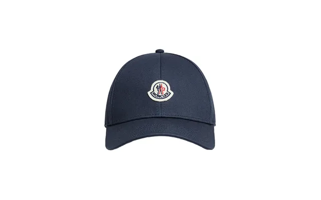 Moncler Men Gabardine Baseball Cap Navy - Os