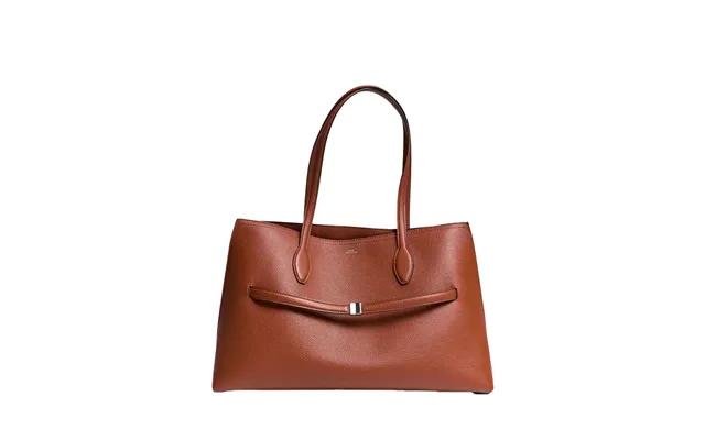 Toteme Leather Lounge Tote Sienna - Os
