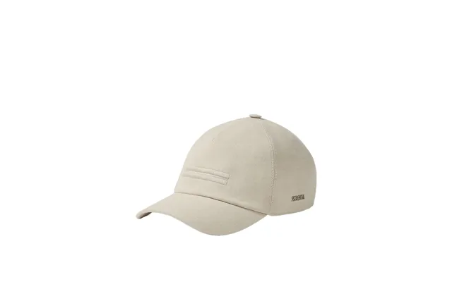 Zegna Oasi Baseball Cap Ivory - Os