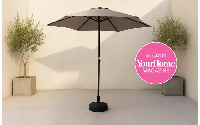 Bali Taupe Metal Parasol 2.67m