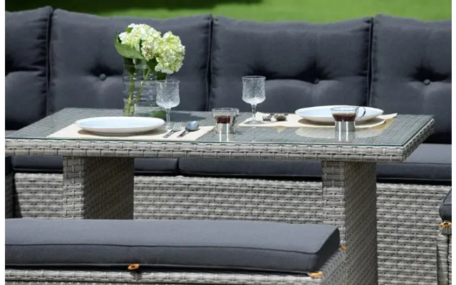 Barcelona Lounge Set Replacement Cushions Covers - Covers Only Black