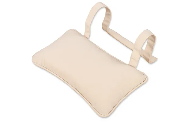 Headrest Padded Garden Chair Or Sun Lounger Cushion 30 X 15cm - Sand