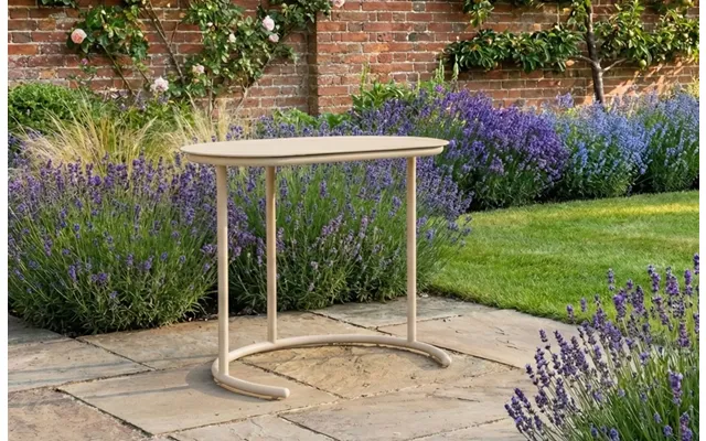 Kiki C-shaped Metal Garden Side Table