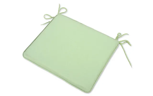 Large Garden Furniture Seat Cushion Pad 36 X 40cm - Basil Green