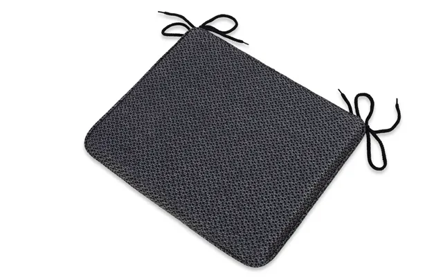 Large Garden Furniture Seat Cushion Pad 36 X 40cm - Black