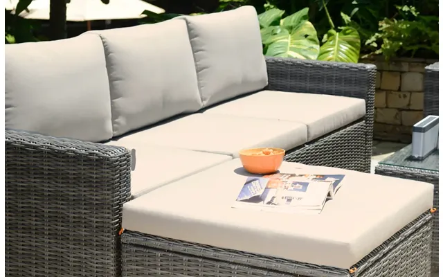 Marbella Garden Lounge Set Replacement Cushions Covers - Cushions & Covers Beige