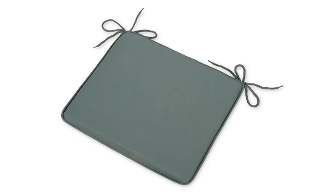 Small Garden Furniture Seat Cushion Pad 33 X 38cm - Dark Green