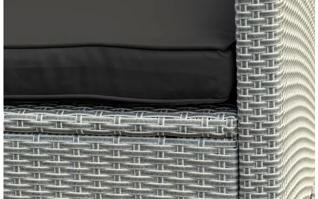 Stockholm Corner Sofa Replacement Cushions & Covers Olefin Fabric - Black Cushions & Covers