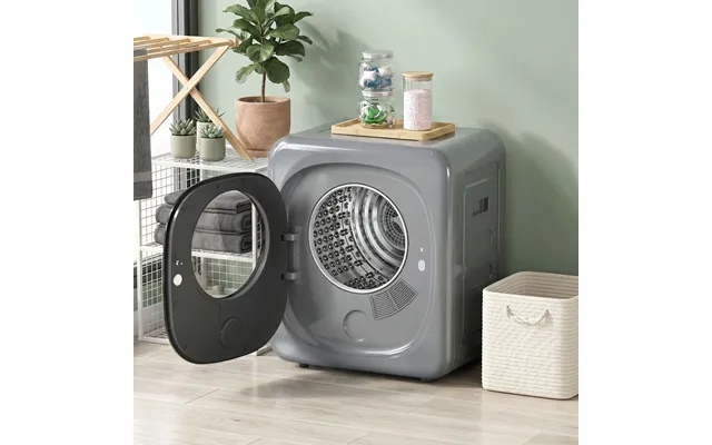 4kg Vented Tumble Dryer With 5 Drying Mode - 800w Compact Freestanding Front Tumble Dryer