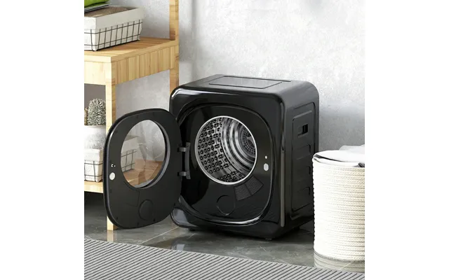 4kg Vented Tumble Dryer With 5 Drying Mode - 800w Compact Freestanding Front Tumble Dryer