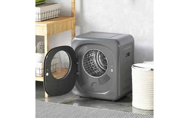 4kg Vented Tumble Dryer With 5 Drying Mode - 800w Compact Freestanding Front Tumble Dryer
