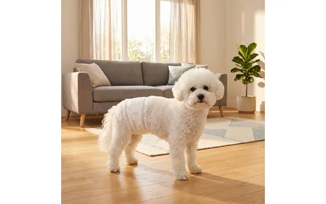 Dog Diapers Super Absorbent Leak-proof Dog Nappies For Male Dogs Size M 45-64 Cm Waist