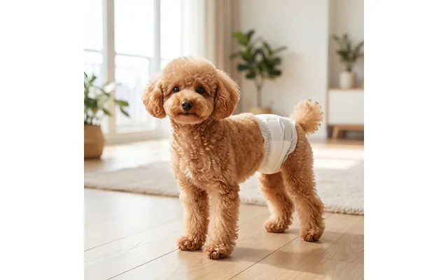 Dog Diapers Super Absorbent Leak-proof Dog Nappies For Male Dogs Size Xs 20-28 Cm Waist