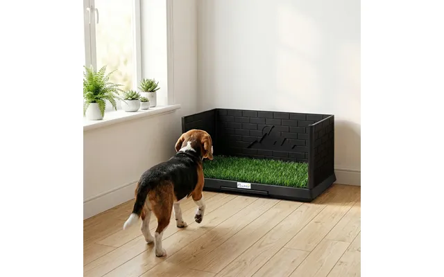 Dog Toilet Tray - Indoor Outdoor Dog Potty With High Walls