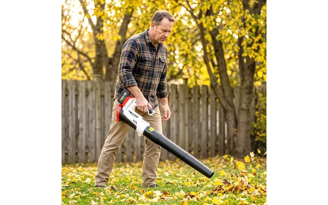 Leaf Blower Cordless With 4000mah Battery & Charger - 18v Lightweight Handheld Garden Blower With 6 Speed Levels