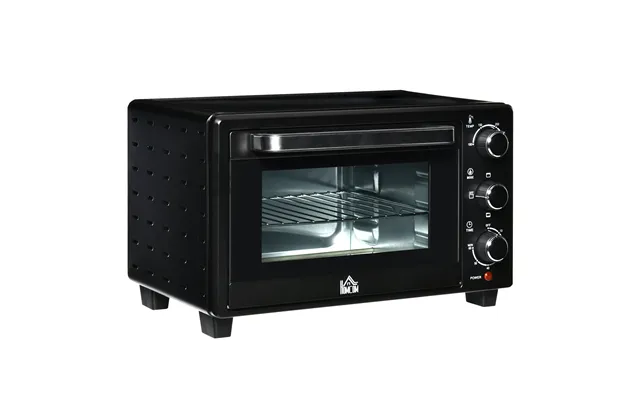 Mcl 21l Mini Countertop Oven, 100 C-230 C Adjustable Temp - Black