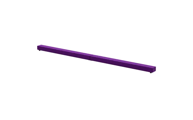 Mcl 2.4m 8ft Gymnastics Folding Balance Beam Home Gym Training Exercise Sports - Purple