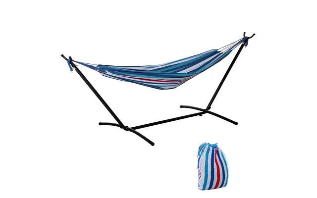 Mcl 298 X 117cm Hammock With Stand Camping Hammock With Portable Carrying Bag - Adjustable Height product image