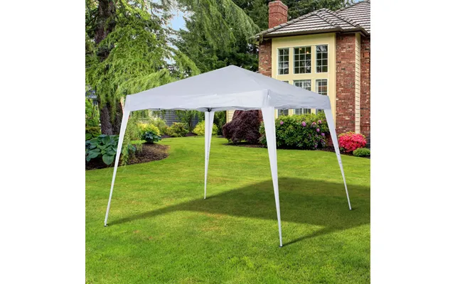 Mcl 3 M X 3 M Base 2.5 M X 2.5 M Top Pop Up Gazebo With Carry Bag - Height Adjustable Slant Leg Party Tent Instant Event