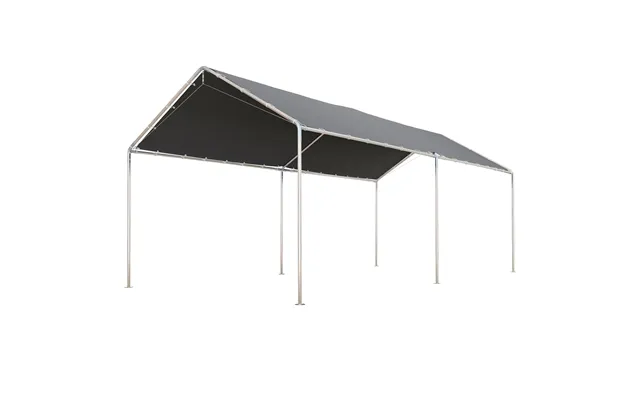 Mcl 3 X 6m Heavy Duty Carport Garage Car Shelter Galvanized Steel Outdoor Open Canopy Tent Water Uv Resistant Waterproof product image