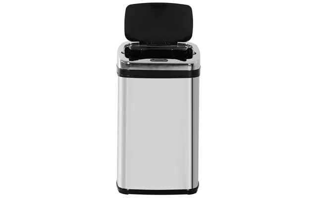 Mcl 30l Stainless Steel Motion Sensor Lid Bin - Silver Tone