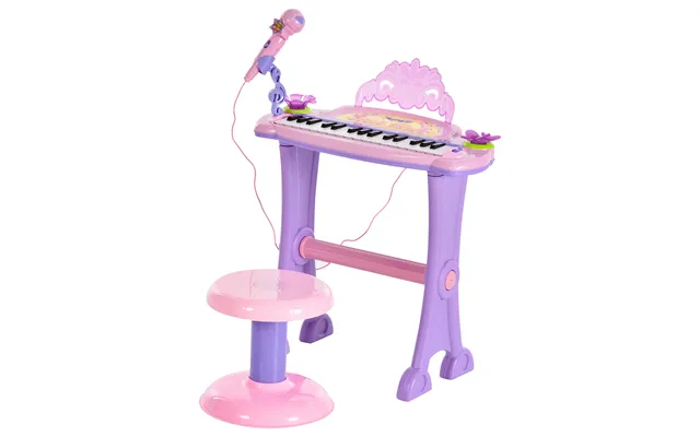 Mcl 32 Keys Kids Mini Electronic Keyboard Musical Instrument Educational Game Toy Children Grand Piano Stool Micropho -  product image