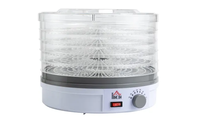 Mcl 5 Tier Food Dehydrator - 245w Food Dryer Machine With Adjustable Temperature Control For Drying Fruit