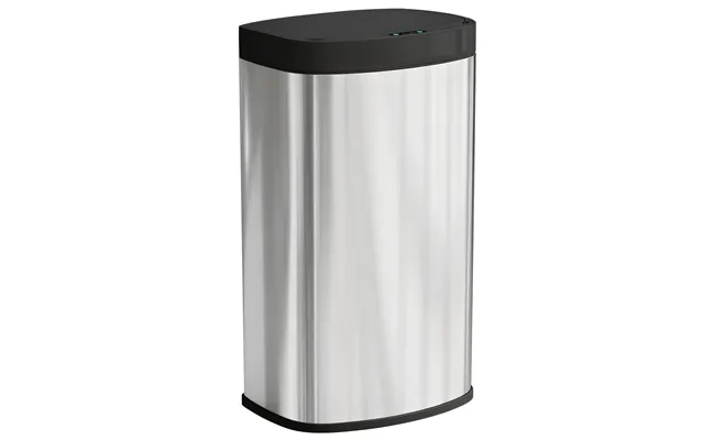 Mcl 55l Sensor Bin With Soft-close Lid, Automatic Touchless Motion Sensor Kitchen Bin With Fingerprint Resistant Stainle